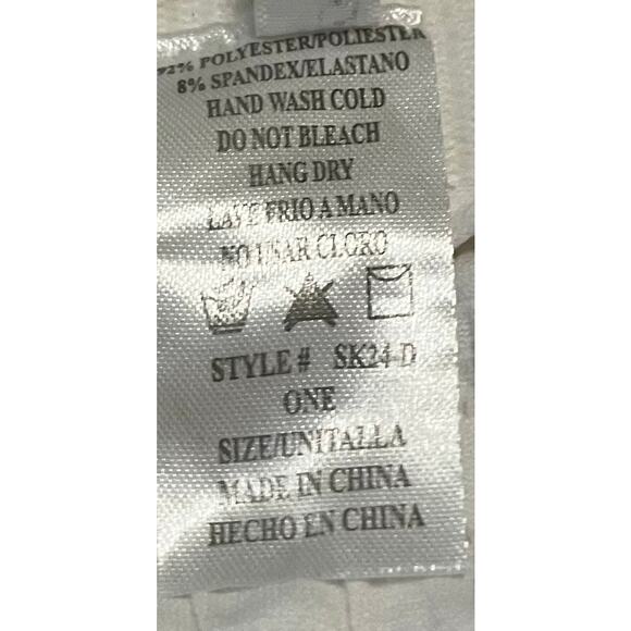 PRIME CUT STRAIGHT/PENCIL MIDI SKIRT, JUNIORS, SIZE ONE(XS), WHITE, RUCH & LAYER - Picture 7 of 7